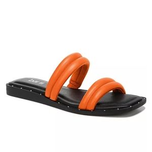 Orange Slide Sandal
